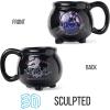 imageSilver Buffalo Sculpted Ceramic Mug One Size Pack of 1 Death StarThe Evil Queen