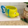 imageSilver Buffalo Sculpted Ceramic Mug One Size Pack of 1 Death StarThe Little Mermaid Flounder