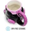 imageSilver Buffalo Sculpted Ceramic Mug One Size Pack of 1 Death StarUrsula Tentacles