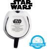 imageSilver Buffalo Star Wars Stormtrooper Big Face 3D Sculpted Ceramic Coffee Mug for Cappuccino Latte or Hot Tea 20Ounces White