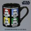 imageSilver Buffalo Star Wars Stormtrooper Expressions Ceramic Mug 14 Ounces14oz Stormtrooper Expressions