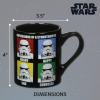 imageSilver Buffalo Star Wars Stormtrooper Expressions Ceramic Mug 14 Ounces14oz Stormtrooper Expressions