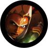 imageStar Wars Ahsoka Tano Power of the Galaxy Lightsaber PopSockets MagSafe PopGrip for iPhoneStandard