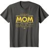 imageStar Wars Best Mom in the Galaxy Birthday Mothers Day TShirtAsphalt Grey