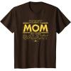 imageStar Wars Best Mom in the Galaxy Birthday Mothers Day TShirtBrown