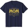 imageStar Wars Best Mom in the Galaxy Birthday Mothers Day TShirtNavy Blue
