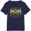 imageStar Wars Best Mom in the Galaxy Birthday Mothers Day TShirtNavy Blue