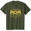 imageStar Wars Best Mom in the Galaxy Birthday Mothers Day TShirtOlive Green