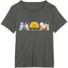 imageStar Wars Droids R2D2 C3PO BB8 Mom Mothers Day Birthday TShirtAsphalt Grey