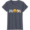 imageStar Wars Droids R2D2 C3PO BB8 Mom Mothers Day Birthday TShirtHeather Blue