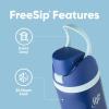 imageStar Wars FreeSip Insulated Stainless Steel Water Bottle with Straw for Sports and Travel BPAFree Sports Water Bottle 24 oz MandalorianRavenclaw