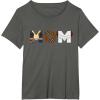 imageStar Wars Han Solo Chewbacca Leia Mom Mothers Day Birthday TShirtAsphalt Grey