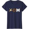 imageStar Wars Han Solo Chewbacca Leia Mom Mothers Day Birthday TShirtNavy Blue