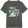 imageStar Wars The Mandalorian Mothers Day Mom Needs Naps TShirtAsphalt Grey