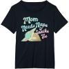 imageStar Wars The Mandalorian Mothers Day Mom Needs Naps TShirtBlack