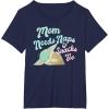 imageStar Wars The Mandalorian Mothers Day Mom Needs Naps TShirtNavy Blue