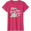 imageStar Wars The Mandalorian Mothers Day Mom Needs Naps TShirtRed Heather