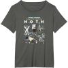 imageStar Wars Things Youll Find On Hoth TShirtAsphalt Grey