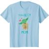 imageStar Wars Yoda Best Mom Hearts Mothers Day TShirtBaby Blue