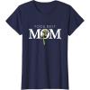 imageStar Wars Yoda Best Mom Lightsaber Mothers Day Gift TShirtNavy Blue
