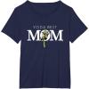 imageStar Wars Yoda Best Mom Lightsaber Mothers Day Gift TShirtNavy Blue