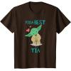 imageStar Wars Yoda Best Ta Yoda Chibi Portrait Da de la Madre TShirtBrown