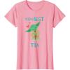 imageStar Wars Yoda Best Ta Yoda Chibi Portrait Da de la Madre TShirtPink