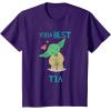imageStar Wars Yoda Best Ta Yoda Chibi Portrait Da de la Madre TShirtPurple