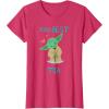 imageStar Wars Yoda Best Ta Yoda Chibi Portrait Da de la Madre TShirtRed Heather