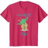 imageStar Wars Yoda Best Ta Yoda Chibi Portrait Da de la Madre TShirtRed Heather