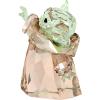 imageSwarovski Star Wars The Mandalorian The Child Crystal Figurine Teal and Brown CrystalsMandalorian  the Child