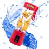 imageUncanny Brands Star Wars The Mandalorian USB  Rechargeable Portable BlenderPokmon Pikachu
