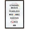 imageDisney Star Wars Darth Vader I Like My Coffee On the Dark Side Wood Wall Decor  Funny Coffee Sign for Kitchen or OfficeWhiteBlack