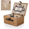 imagePICNIC TIME Star Wars Classic Picnic Basket for 2 Romantic Picnic for 2 Wicker Picnic Set Beige CanvasDisney Winnie the Pooh  Beige