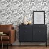 imageRoomMates RMK12451PL Star Wars Saga Line Sketches Peel and Stick Wallpaper Black 30 Sq FtBlack