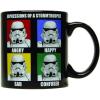 imageSilver Buffalo Star Wars Stormtrooper Expressions Ceramic Mug 14 Ounces20oz Stormtrooper Expressions