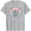 imageStar Wars Mothers Day Force Is Strong With This Mom Leia TShirtHeather Grey
