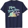 imageStar Wars The Mandalorian Mothers Day Mom Needs Naps TShirtNavy Blue