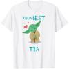 imageStar Wars Yoda Best Ta Yoda Chibi Portrait Da de la Madre TShirtWhite