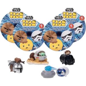 imageDisney Tsum Tsum Starwars Mini Figures Story Sets in Blind Packs Includes 4 Blind Bags to Open from Wave 1
