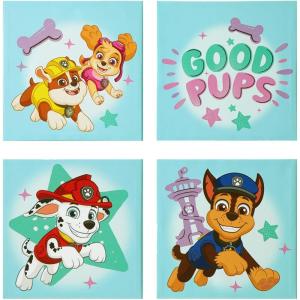 imageIdea Nuova The Mandalorian featuring Grogu aka The Child 4 Pack Square Canvas Wall Art Set 11quotx11quot eachPaw Patrol Good Pups