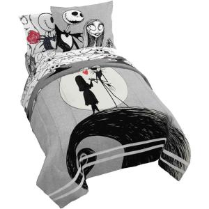 imageJay Franco Star Wars Empire Strikes Back 4 Piece Full Bed Set  Includes Reversible Comforter ampamp Sheet Set  Super Soft Fade Resistant MicrofiberGray  Nightmare Before Christmas