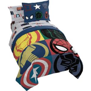 imageJay Franco Star Wars Empire Strikes Back 4 Piece Full Bed Set  Includes Reversible Comforter ampamp Sheet Set  Super Soft Fade Resistant MicrofiberMulti  Marvel