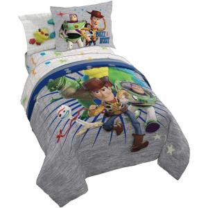 imageJay Franco Star Wars Empire Strikes Back 4 Piece Full Bed Set  Includes Reversible Comforter ampamp Sheet Set  Super Soft Fade Resistant MicrofiberToy Story 4