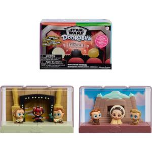 imageJust Play Star Wars Doorables Widescreen Moments  Star Wars The Phantom Menace Collectible Figures Kids Toys for Ages 5 Up