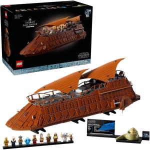 imageLEGO Star Wars Jabbas Sail Barge Building Sets for Adults  Star Wars Ship Collectibles Set for Fans  3942 Piece Display  Gifts for Men ampamp Women  75397