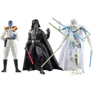 imageSTAR WARS The Black Series Darth Vader Grand Admiral Thrawn General Grievous Masters of Evil Collectible 6Inch Action Figure 3Pack Amazon Exclusive