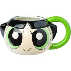 imageSilver Buffalo Sculpted Ceramic Mug One Size Pack of 1 Death StarButtercup Face