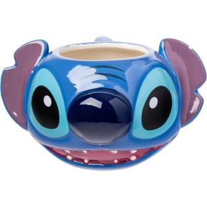 imageSilver Buffalo Sculpted Ceramic Mug One Size Pack of 1 Death StarDisney Lilo and Stitch