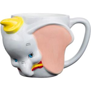 imageSilver Buffalo Sculpted Ceramic Mug One Size Pack of 1 Death StarDumbo Face